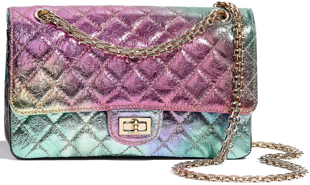 Chanel Metallic Multicolor Mermaid Purse