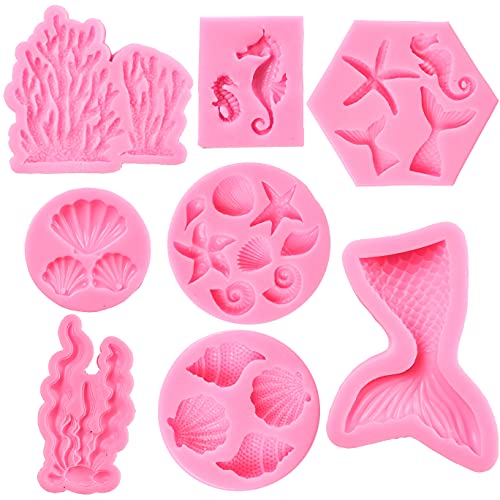 Mermaid Baking Silicon Molds