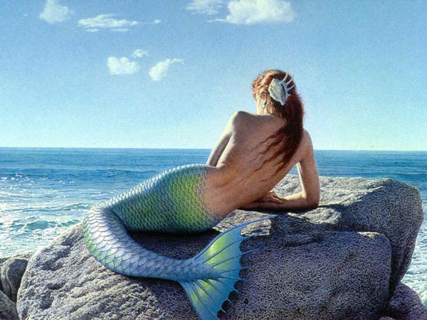 Beach Mermaid Washed Ashore - Mermaid Beach Model