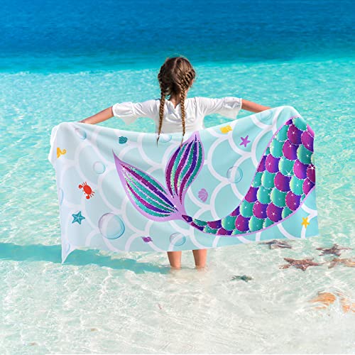 Mermaid Beach Towel - Mermaid Beach Model