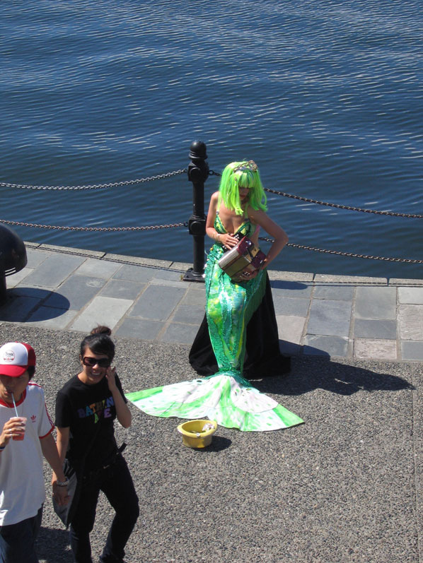 Mermaid Mime by the Sea - Mermaid Beach Model