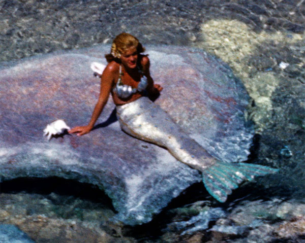 Mermaid Model Tanning - Mermaid Beach Model