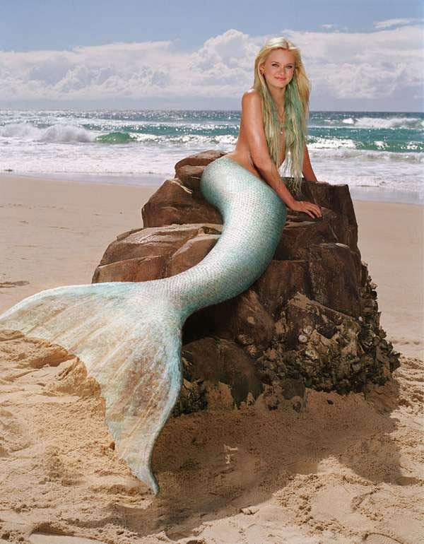 Mermaid Soaking Up Rays - Mermaid Beach Model