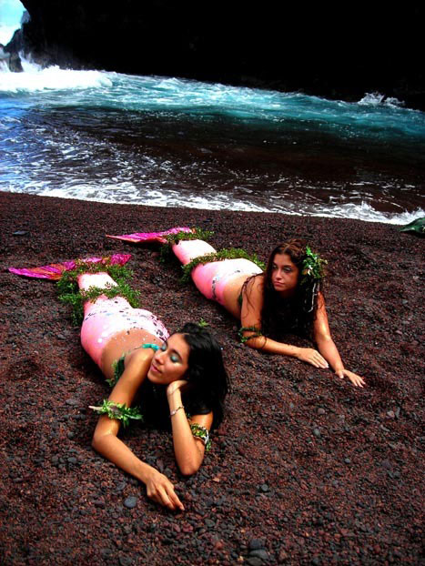 Mermaids Suntanning - Mermaid Beach Model