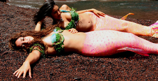 Sexy Mermaid Models - Mermaid Beach Model