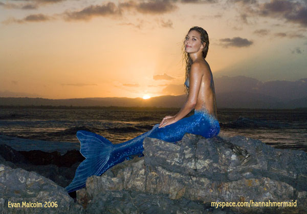 Sunset Mermaid - Mermaid Beach Model