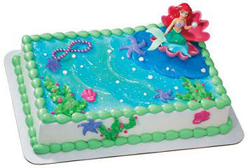 Little Girls Dream Cake - Mermaid Cake