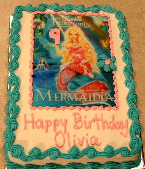 Mermaidia Cake - Mermaid Cake