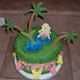 Mermaid in Oasis Cake