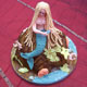 Round Mermaid Cake