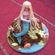 Round Mermaid Cake