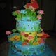 Three Tier Mermaid Cake