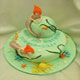 Two Mermaids on a Cake