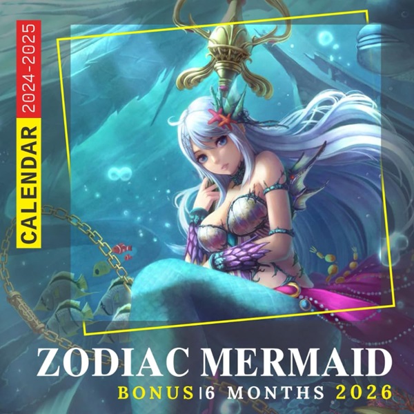 Mermaid Zodiac 30-Month Calendar