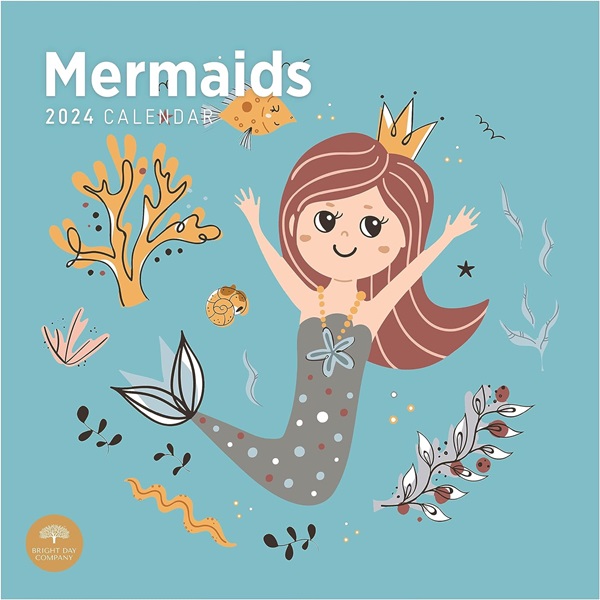 12-Month Mermaids Calendar