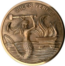Mermaid Battling Fire - Mermaid Coin