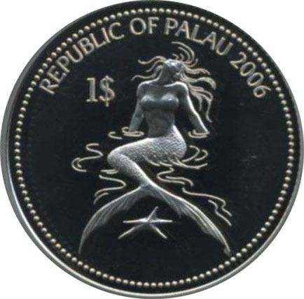 Mermaid in Water - Mermaid Coin