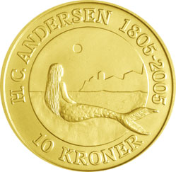 Mermaid Gold Coin