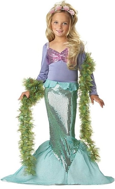 Mermaid Halloween Kids Costume