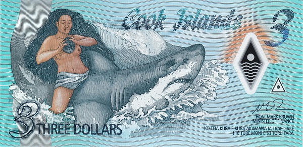 3 mermaid dollar cook islands 2021 - Mermaid Dollar