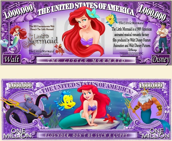 mermaid one million dollars - Mermaid Dollar