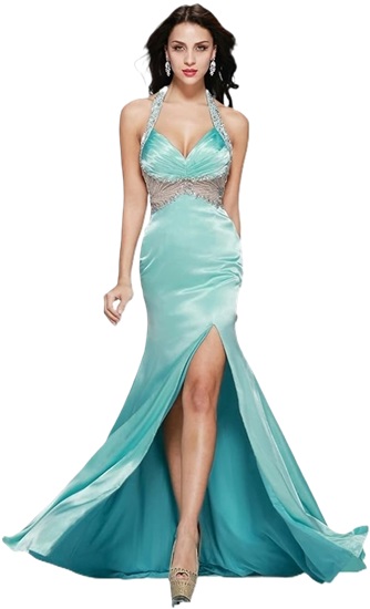 Mermaid Halter Dress