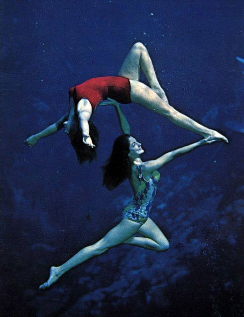 Mermaid Ballet Models - Mermaid Model Under Water