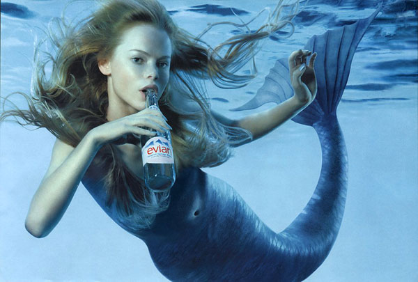 Mermaid Model - Mermaid Model Under Water