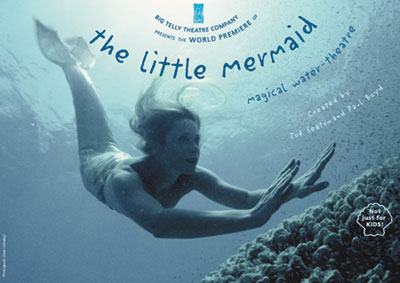 Mermaid Theater Model - Mermaid Model Under Water