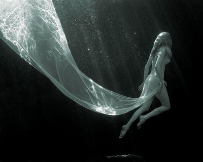Mermaid without Fins - Mermaid Model Under Water