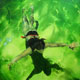 Mermaid in Green Pool