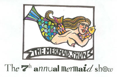 Annual Mermaid Show - Mermaid Sign