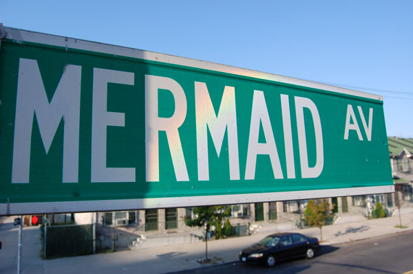 Avenue Mermaid - Mermaid Sign