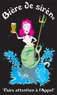 Beer Of The Sirene - Mermaid Sign