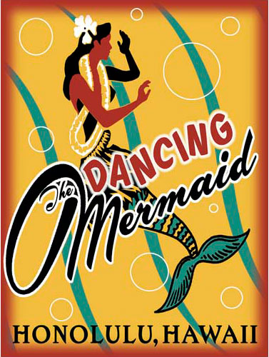 Dancing Mermaid - Mermaid Sign