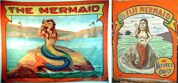 Fiji Mermaid - Mermaid Sign