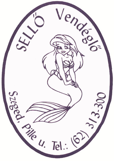 Hungarian Mermaid - Mermaid Sign