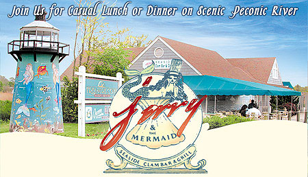 Jerry And The Mermaid - Mermaid Sign