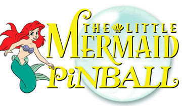 Little Mermaid Pinball - Mermaid Sign