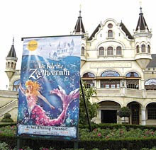 Little Mermaid in Europe - Mermaid Sign