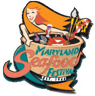 Maryland Seafood Festival - Mermaid Sign