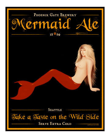 Mermaid Ale - Mermaid Sign