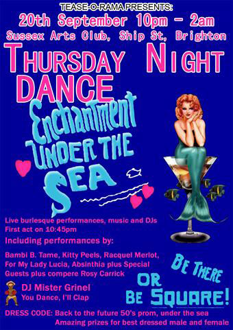 Mermaid Dance Night - Mermaid Sign