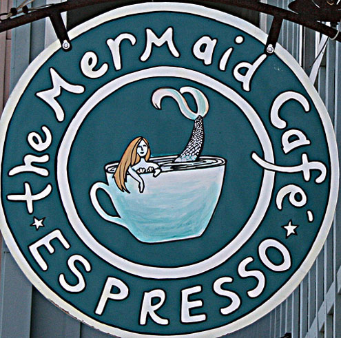 Mermaid Espresso - Mermaid Sign