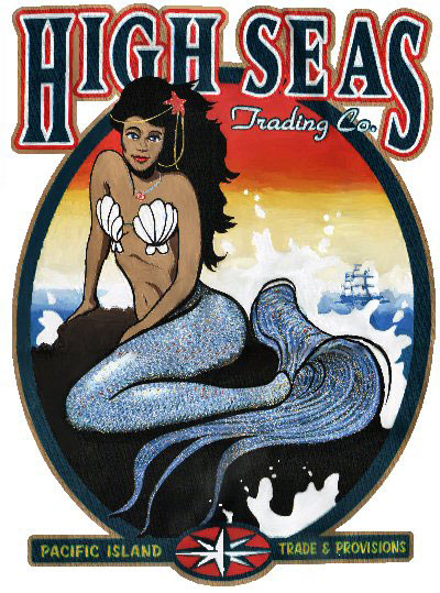 Mermaid High Seas - Mermaid Sign