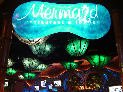 Mermaid Lounge Vegas - Mermaid Sign
