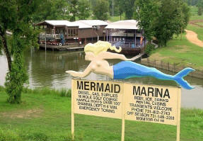 Mermaid Marina - Mermaid Sign