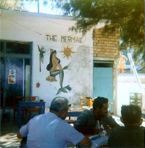 Mermaid Outdoor Cafe - Mermaid Sign