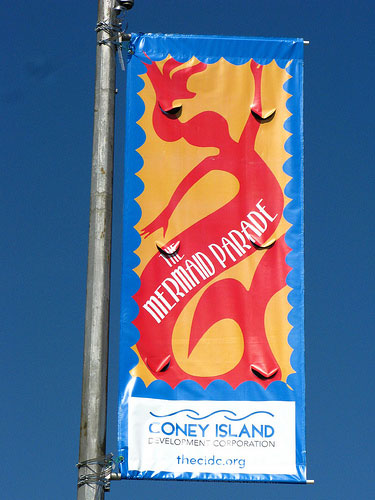 Mermaid Parade Sign