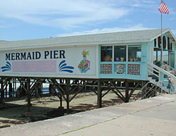 Mermaid Pier Building - Mermaid Sign